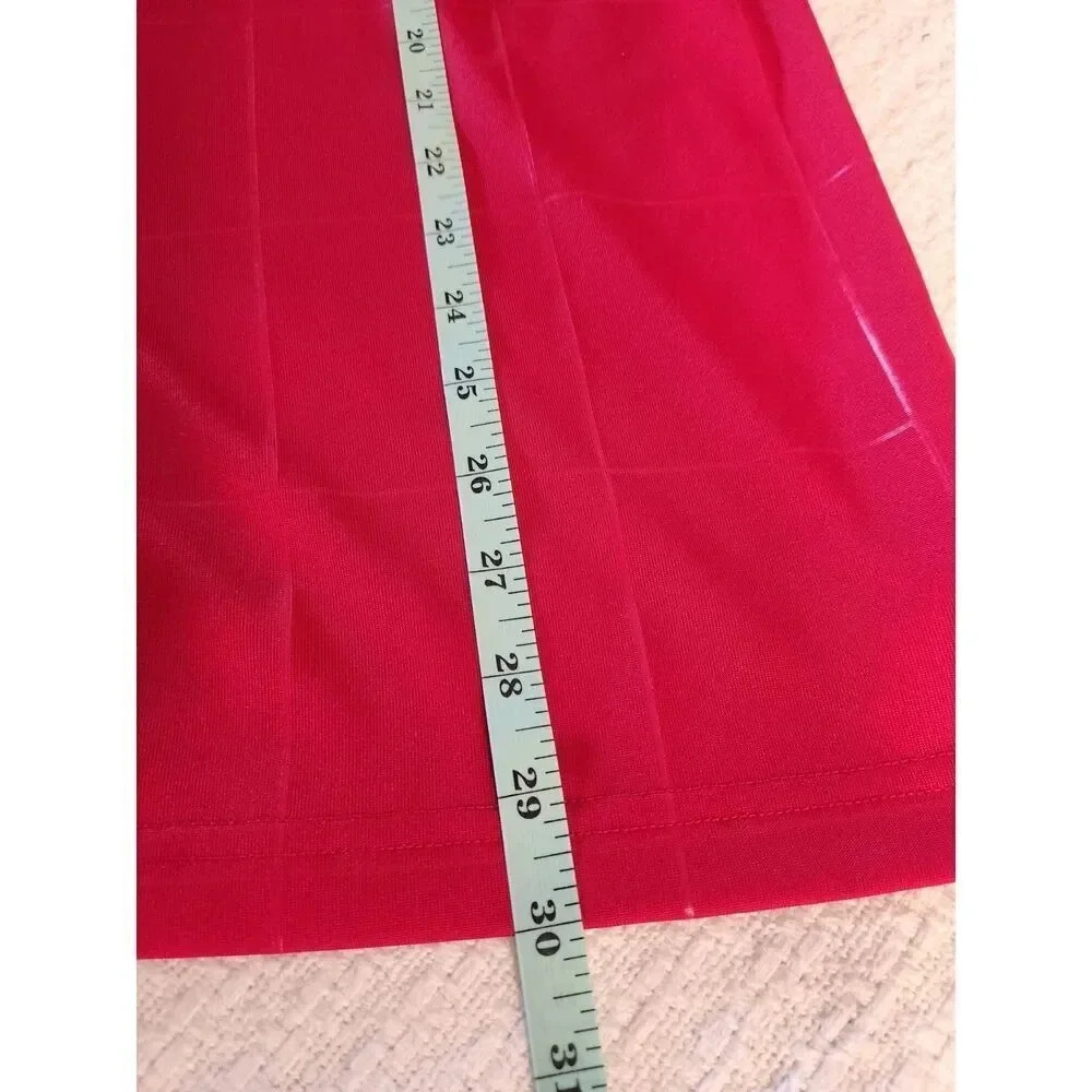 NWT CHAPS Performance Logo Golf Polo Red Grid Breathable XL Men's - Picture 6 of 8